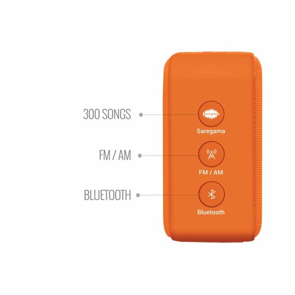Saregama Mini 2.0 Bhakti Music Player - Bluetooth/FM/AM/AUX - Image 3