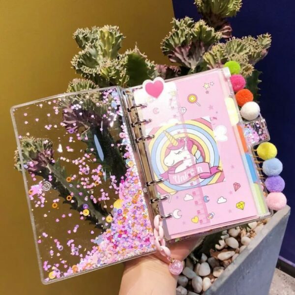 DIY Unicorn Notebook Kit for Girls - Creative Diary Set - Image 3