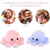 Mini Reversible Octopus Plush Toy for Kids - 12cm