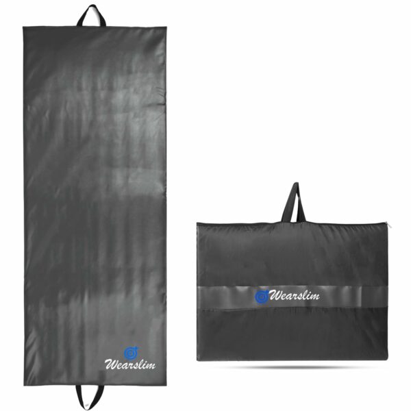 Foldable Anti-Slip Yoga Mat with Carry Bag - 10mm Thick - Image 2