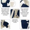 Adjustable Hands-Free 4-In-1 Baby Carrier for 0-18 Months