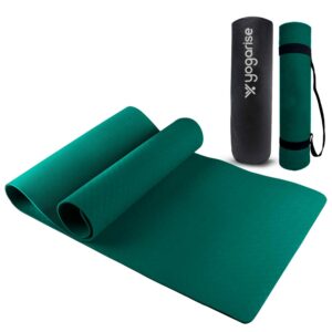 Eco-Friendly 6mm Anti-Skid Yoga Mat with Carry Bag & Strap
