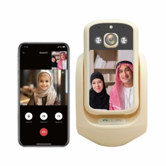 WiFi Video Calling CCTV Camera with 360? View & Night Vision