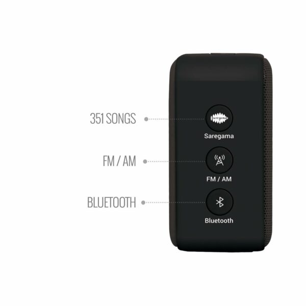 Saregama Carvaan Mini Hindi 2.0 Music Player - Bluetooth, FM/AM, AUX - Image 3