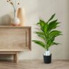 Multicolor Artificial Monstera Plant - 30" Tall with Pot