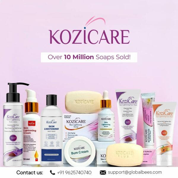 Kojic Acid & Glutathione Soap | Skin Lightening Pack of 3 - Image 6