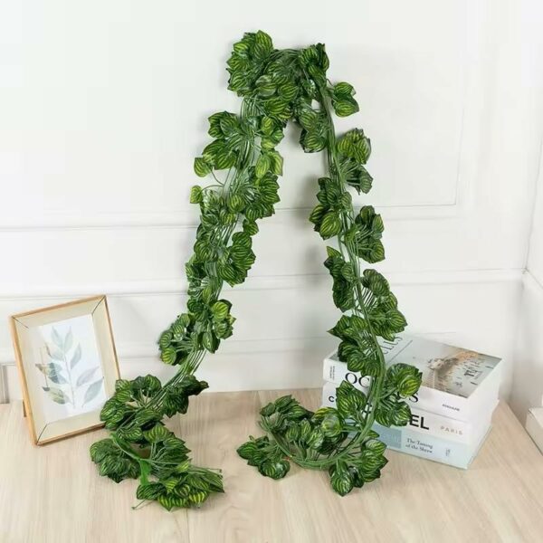 Artificial Leaves Creeper - 7 ft Height, 5 Strands for Versatile Decoration - Image 6