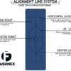 6mm Thick TPE Yoga Mat with Carry Bag & Strap - Blue