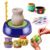Kids Pottery Wheel Kit - Battery Operated Arts & Crafts Set