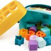 Educational Shape Sorter Toy for Toddlers - 16 Colorful Blocks