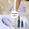 Compact UV Protection Travel Umbrella - Lightweight & Windproof