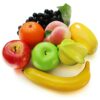 12 Multi-Color Artificial Fruits - Perfect for Home Decor