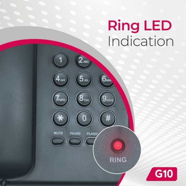 Beetel G10 Coded Landline with Ringer LED Indication - Image 2