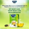 Tetley Loose Green Tea Leaves 500g - Immune Boosting with Vitamin C