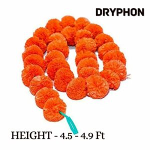 Marigold Garlands - Artificial Flowers for Festive Decoration