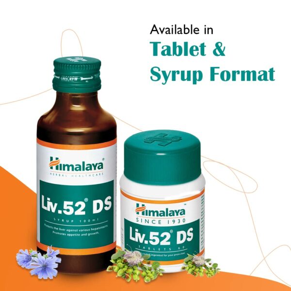 Liv.52 DS Tablets for Liver Health - 60 Count - Image 4