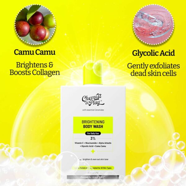 Brightening Body Wash with Vitamin C & Alpha Arbutin - 236ml - Image 4
