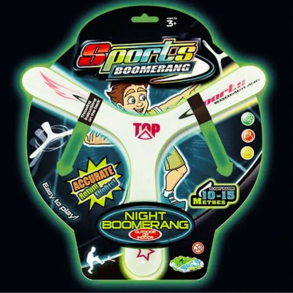 Glow in The Dark Boomerang for Kids & Adults - Y Shape - Image 2
