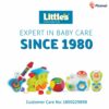 Soft Plush Baby Ball with Rattle Sound - 11 cm Toy
