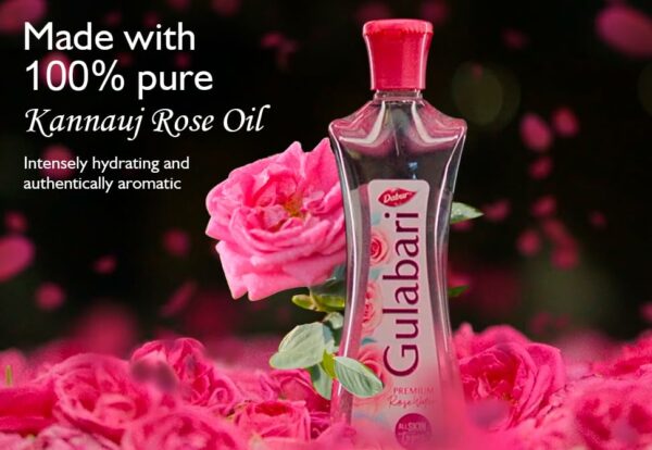 Premium Rose Water - 400ml Pack of 3 | Hydrates & Cleanses Skin - Image 2