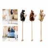 Handcrafted Hobby Horse with Sounds - Portable Toy for Kids
