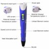 3D Printing Pen with LCD Display & 30m Filaments - Safe & Easy to Use