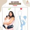 Hip Seat Baby Carrier for Infants 4-24 Months - 4 Carry Positions