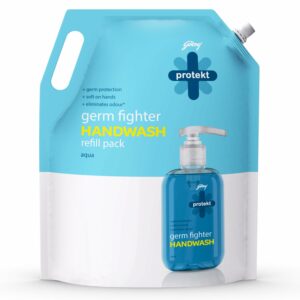 Germ Fighter Handwash Refill Pack - Aqua - 1.5 L
