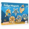 DIY Seashell Fridge Magnets Kit for Kids 8+ | Art & Craft Activity
