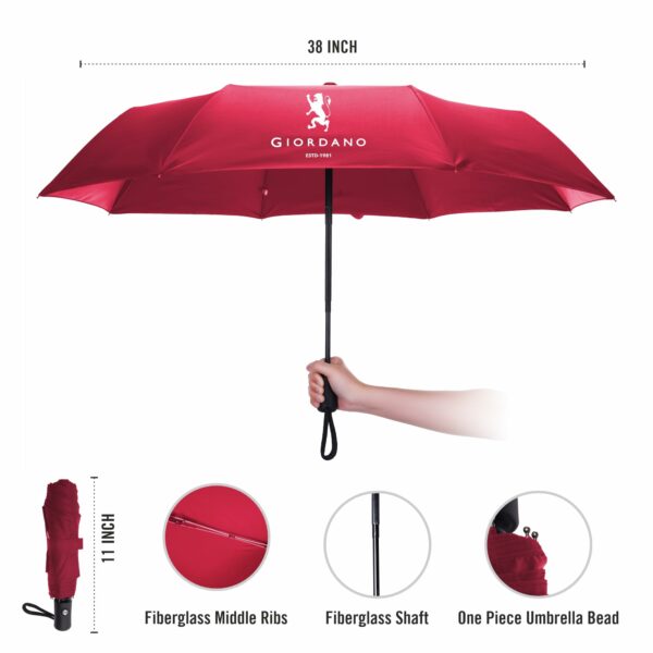 UV Protection Unisex Umbrella - Windproof, Portable, Easy to Carry - Image 3