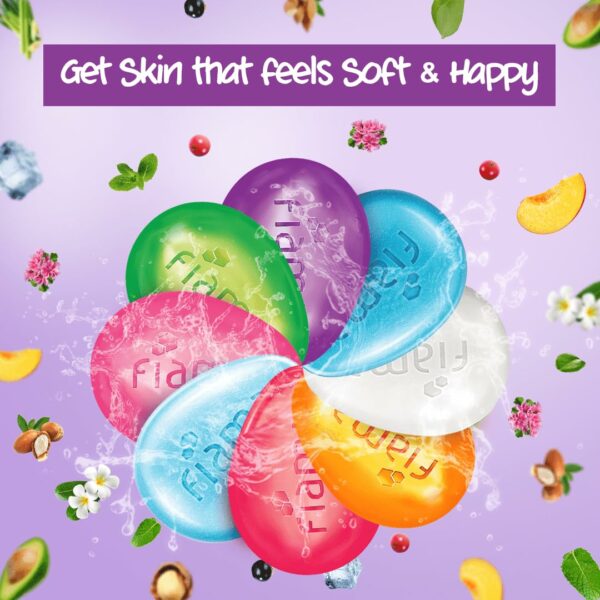 Mega Celebration Pack of 8 Gel Bathing Bars for Moisturized Skin - Image 5