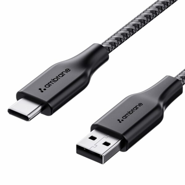Unbreakable 3A Fast Charging 1.5m Braided Type C Cable