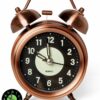Loud Twin Bell Alarm Clock for Heavy Sleepers with Backlight