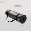 15mm Thick NBR Yoga Mat - Anti Slip, Lightweight, with Strap