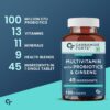 Multivitamin Tablet for Men with Probiotics & Ginseng - 180 Veg Tablets