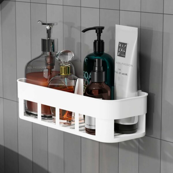 Self Adhesive Bathroom Shelf - 2 Pcs Wall Organizer - Image 2