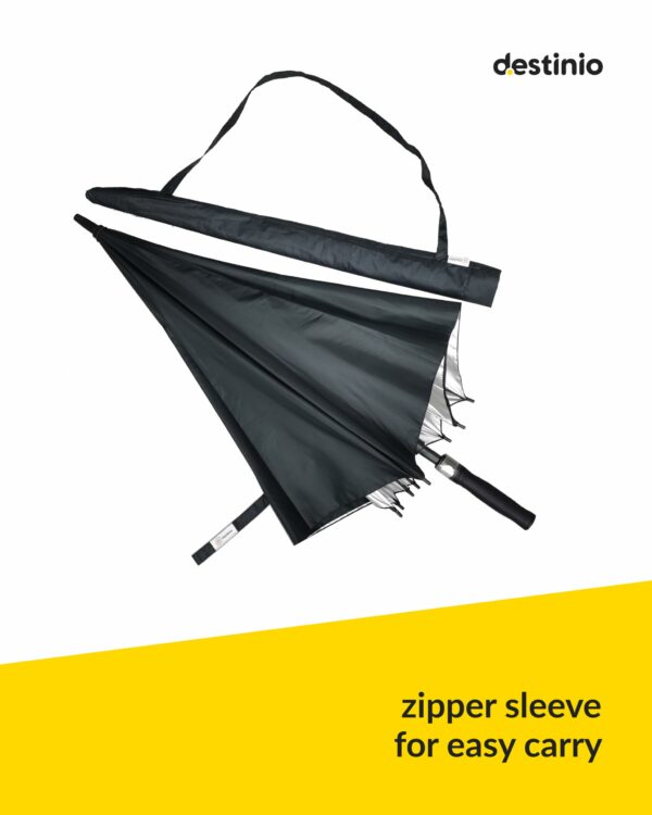 54-Inch Auto Open Umbrella for 2-4 People with UV Protection - Image 2