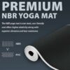 Durable Anti-Slip Yoga Mat for Home Workout - 6mm Thick