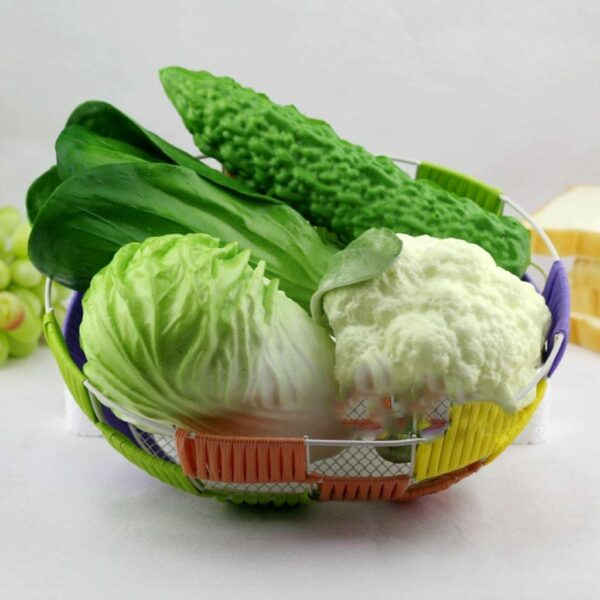 Lifelike Artificial Cabbage Vegetable for Home Decor - Image 2
