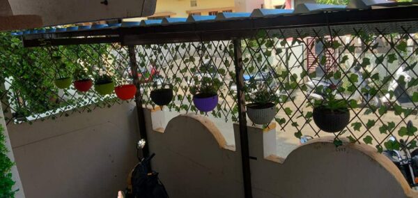 Expandable Artificial Grass Fence for Home & Garden Decor - Image 6