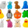 Colorful Floating Baby Bath Toys - Safe & Engaging Fun