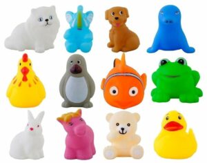 Colorful Floating Baby Bath Toys - Safe & Engaging Fun