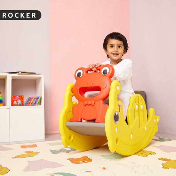 2 in 1 Foldable Slide and Rocker for Kids - Multi-Purpose Toy - Image 2