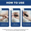 Portable Acupressure Clip for Headache & Tension Relief - 2 Pack