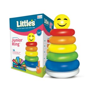 Junior Stacking Rings Toy for Kids - Colorful Educational Play