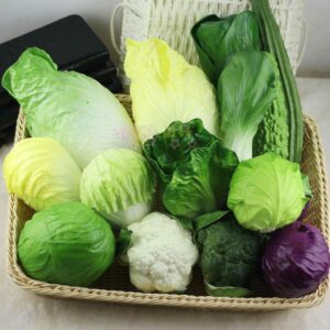 Lifelike Artificial Cabbage Vegetable for Home Decor