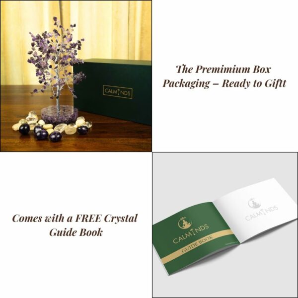 Amethyst Crystal Tree ? Reiki Charged Feng Shui for Healing & Growth (25cm) - Image 6