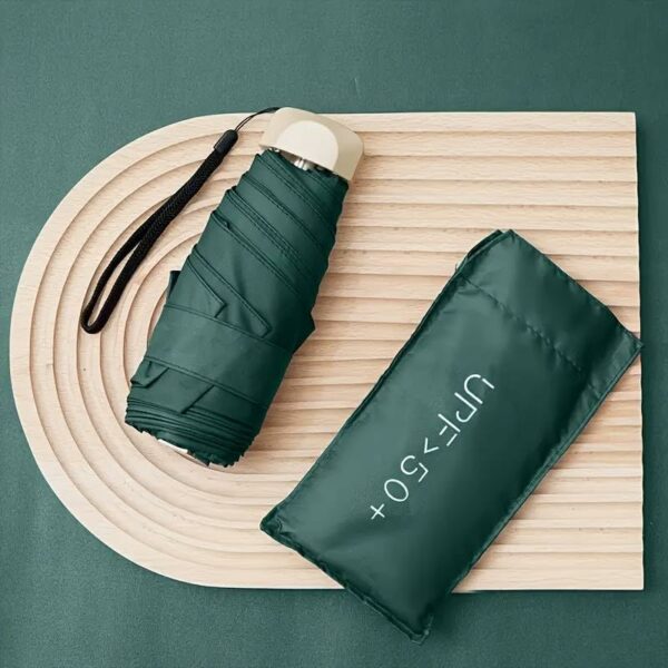 Compact Travel Umbrella with UV Protection - Lightweight Mini Design - Image 2
