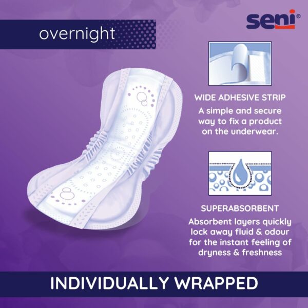 Ultimate Long Bladder Control Pads for Women - 26 pcs - Image 3