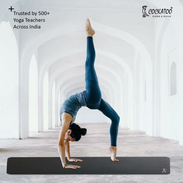15mm Thick NBR Yoga Mat - Anti Slip, Lightweight, with Strap - Image 6